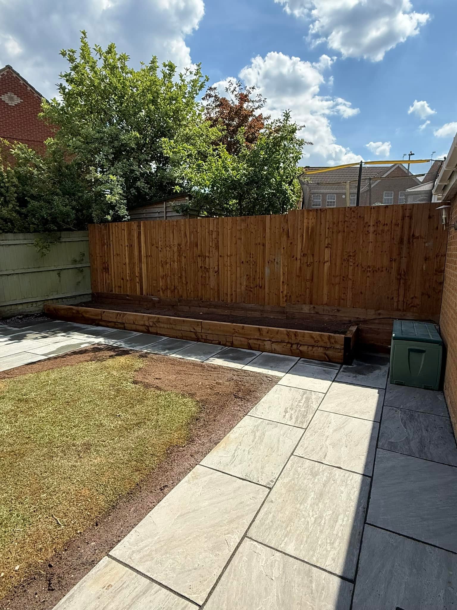 RT Landscaping completed project