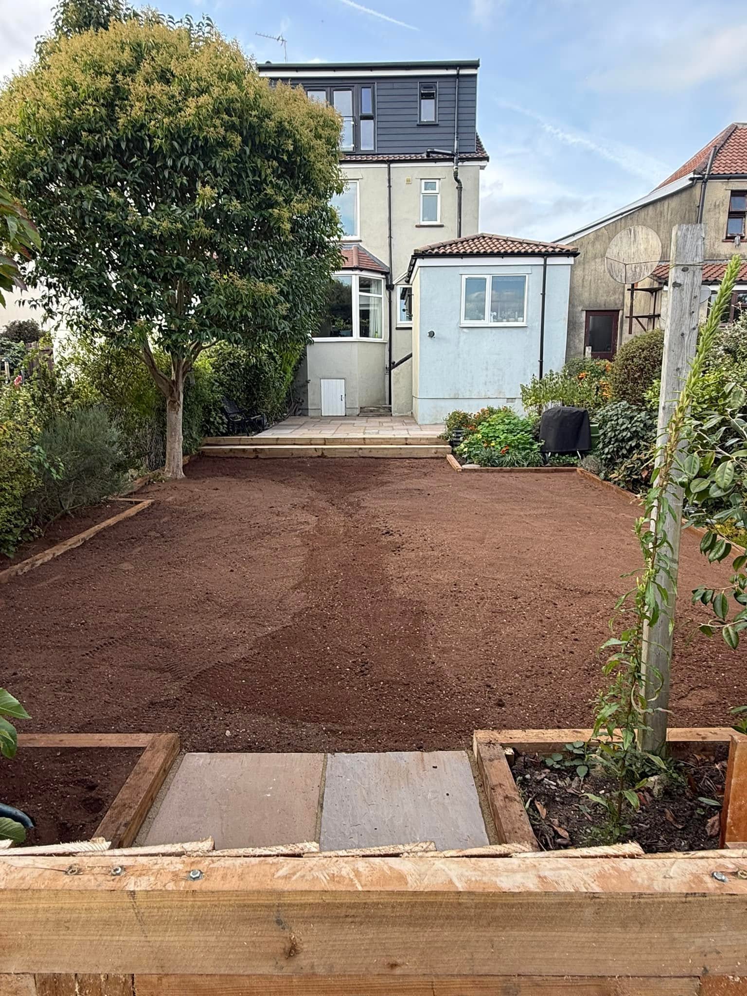 RT Landscaping completed project